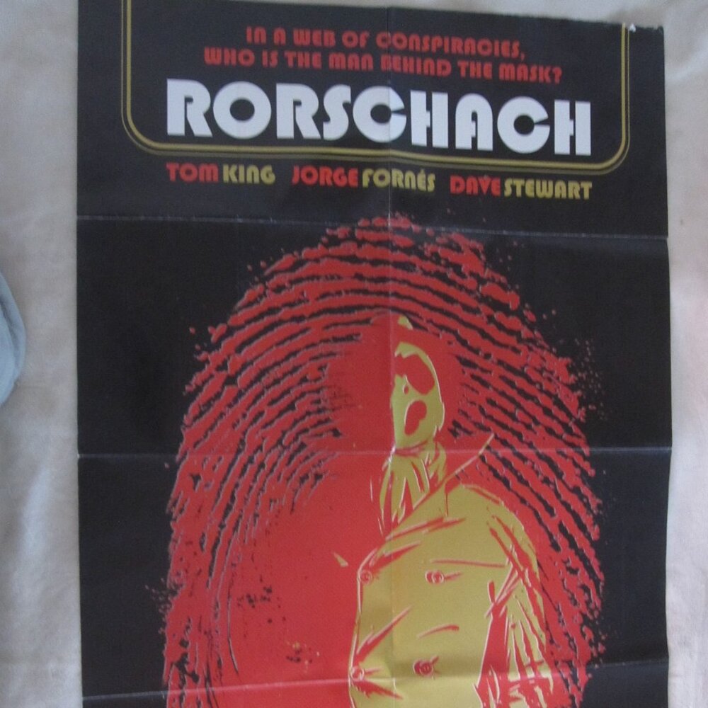 NEW 24" x36" Comic Book Shop Wall Poster: DC Comics, Rorschach